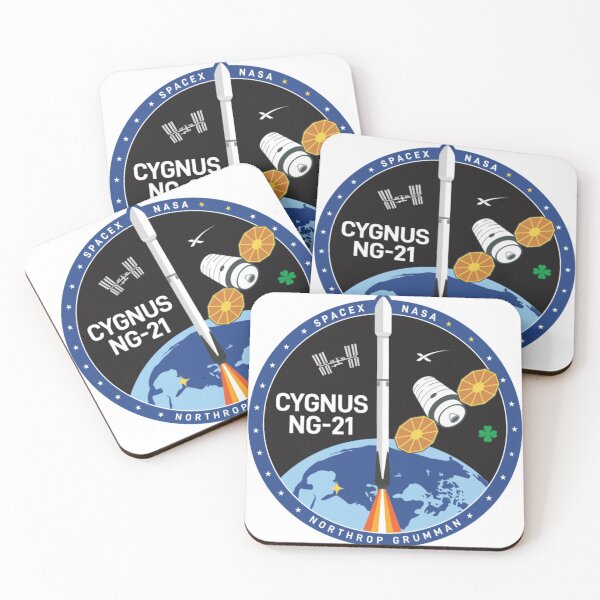 Item preview, SpaceX Cygnus NG-21 Mission Patch designed and sold by CharlieDesings.