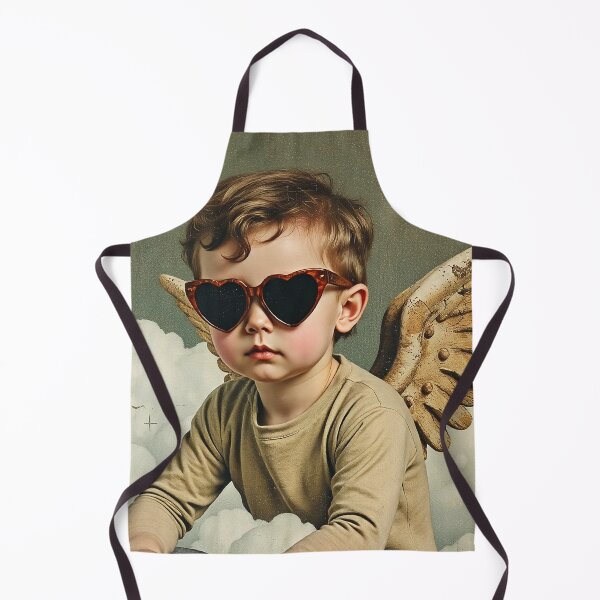 Item preview, Modern Cherub Angel in Heart Shades designed and sold by littlebitmad.