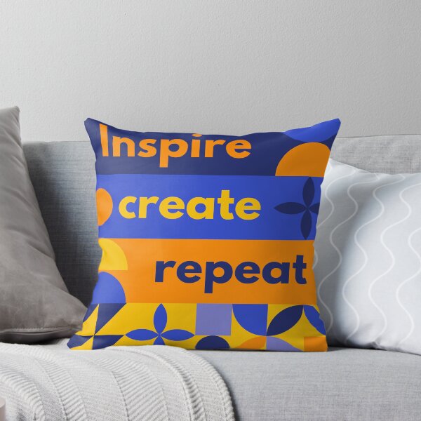 Item preview, Inspire, create, repeat designed and sold by Studio Srnga by Sarda.