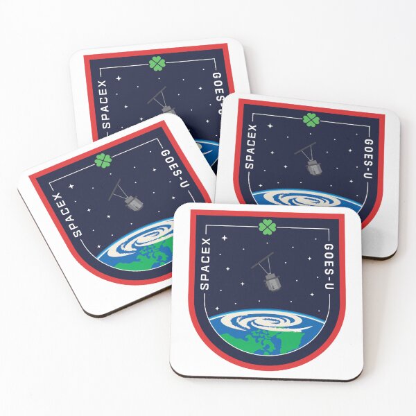 Item preview, SpaceX GOES-U Mission Patch designed and sold by CharlieDesings.
