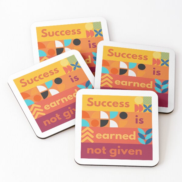 Item preview, Success is earned not given designed and sold by Studio Srnga by Sarda.