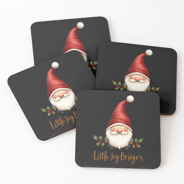 Item preview, Little Joy Bringer Christmas Gnome Holiday Design designed and sold by PrintandJoy.