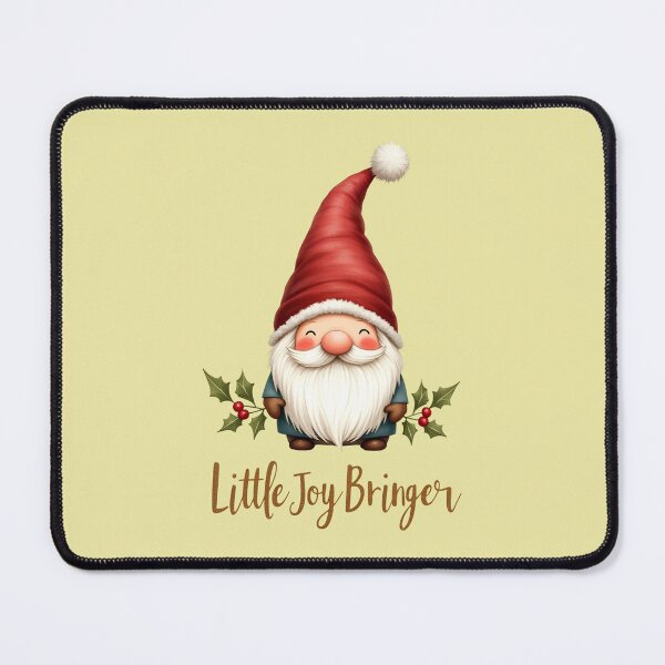 Item preview, Little Joy Bringer Christmas Gnome Holiday Design designed and sold by PrintandJoy.
