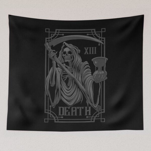 Item preview, Death Tarot Card Satanic Grim Reaper Occult For Men Women designed and sold by JonathonWinter.