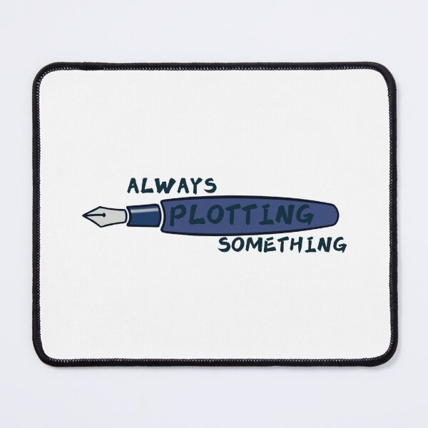 Item preview, Always Plotting Something designed and sold by SnorkleSupply.