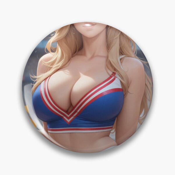 Artikelvorschau, Anime-Cheerleaderin – Illustration eines süßen blonden Cheerleader-Teams entworfen und verkauft von kenvel.