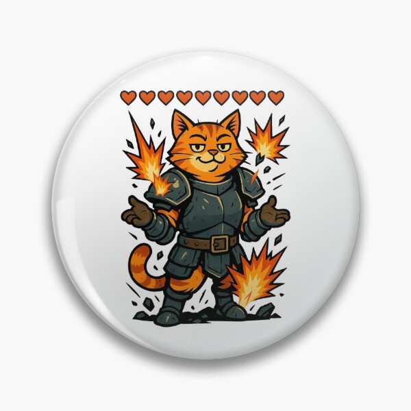 Item preview, Nine Lives Tank – Armored Cat Warrior RPG T-Shirt designed and sold by PurfectAttitude.