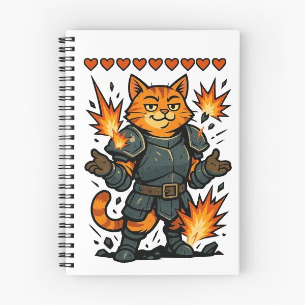 Item preview, Nine Lives Tank – Armored Cat Warrior RPG T-Shirt designed and sold by PurfectAttitude.