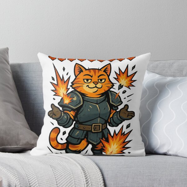 Item preview, Nine Lives Tank – Armored Cat Warrior RPG T-Shirt designed and sold by PurfectAttitude.