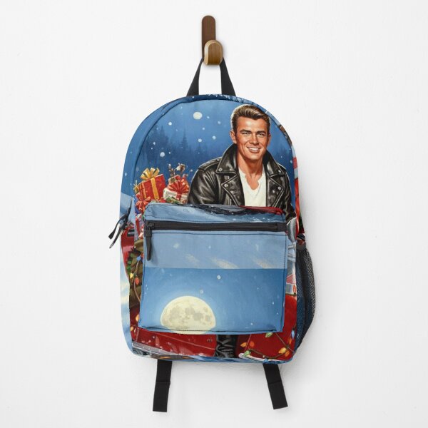Item preview, James Dean's Rebel Sleigh: Vintage Snowmobile Christmas Delivery | Hollywood Holidays designed and sold by Art's Diner.