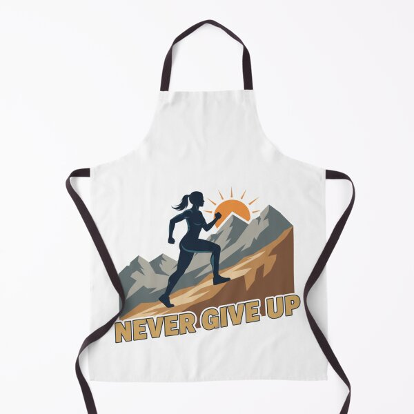 Item preview, Never Give Up Mountain Runner designed and sold by lorand-designs.