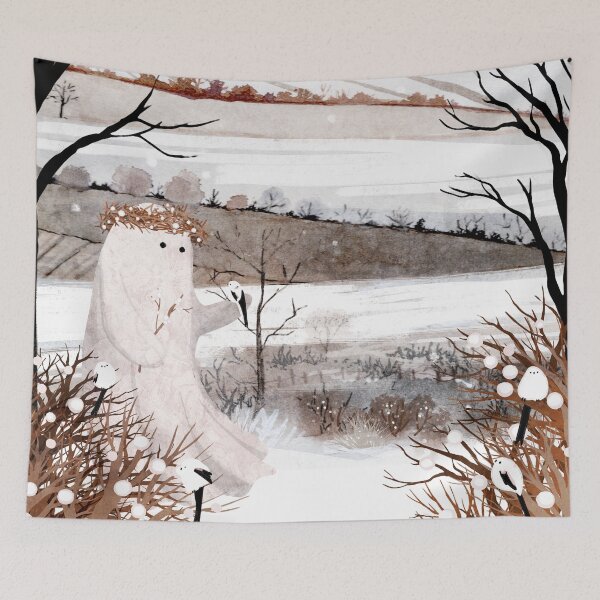 Item preview, The Snowberry Ghost designed and sold by katherineblower.