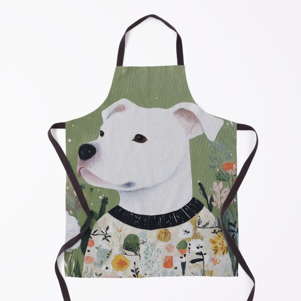Item preview, Pit bull in a Flowered Sweater designed and sold by lautir.