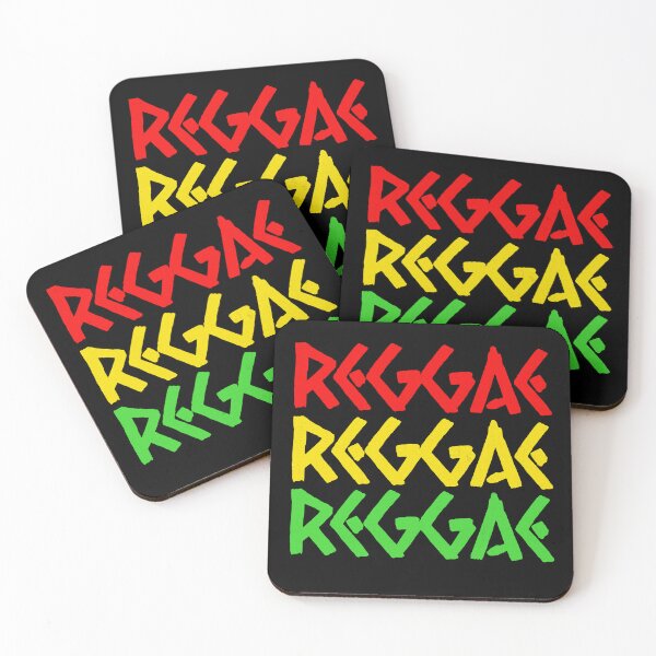 Item preview, Reggae Red Yellow Green Text Design designed and sold by IMAGENACTION.