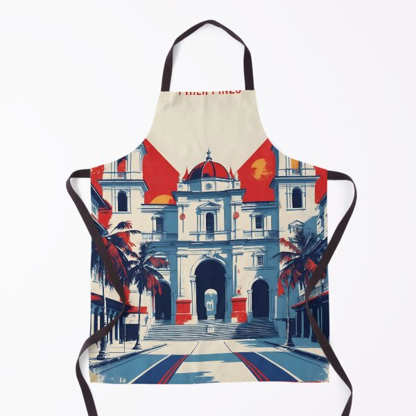 Item preview, Santo Tomas Philippines 1950s Retro Poster Tourism designed and sold by TravelersGems.