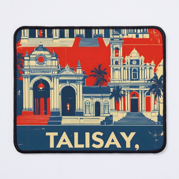 Item preview, Talisay Philippines 1950s Retro Poster Tourism designed and sold by TravelersGems.