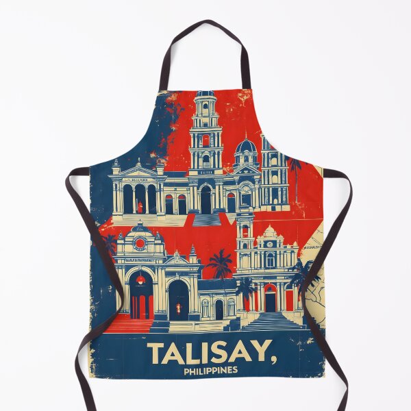 Item preview, Talisay Philippines 1950s Retro Poster Tourism designed and sold by TravelersGems.