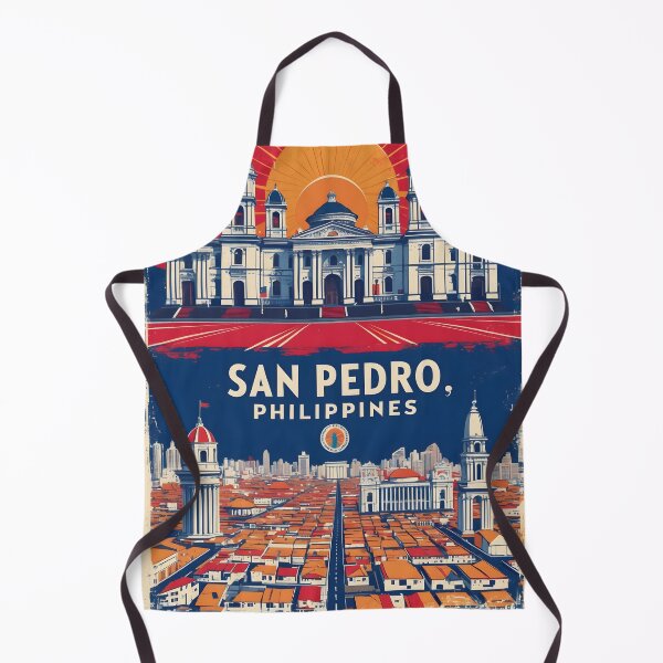 Item preview, San Pedro Philippines 1950s Retro Poster Tourism designed and sold by TravelersGems.