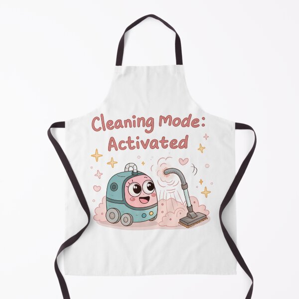 Item preview, Cute Kawaii Vacuum Cleaner – Chibi Cleaning Mode Cartoon | Funny Cleaning designed and sold by VividOrganica.