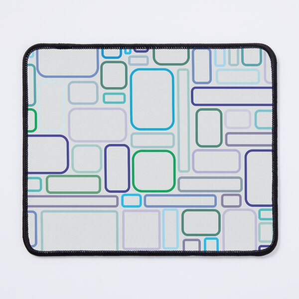 Item preview, GREEN AND BLUE RECTANGLES designed and sold by Art2Be-Studio.