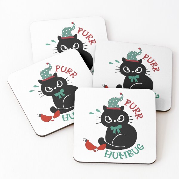 Artikelvorschau, Copy of Cat Christmas - Meowy Cwismas entworfen und verkauft von ManikinThreads.