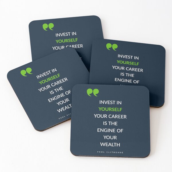 Item preview, Invest in Yourself Quote designed and sold by hawk-eyed.