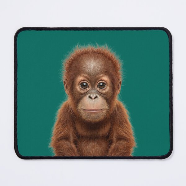 Item preview, Baby Orangutan Portrait – Cute Jungle Monkey designed and sold by DAGHO.