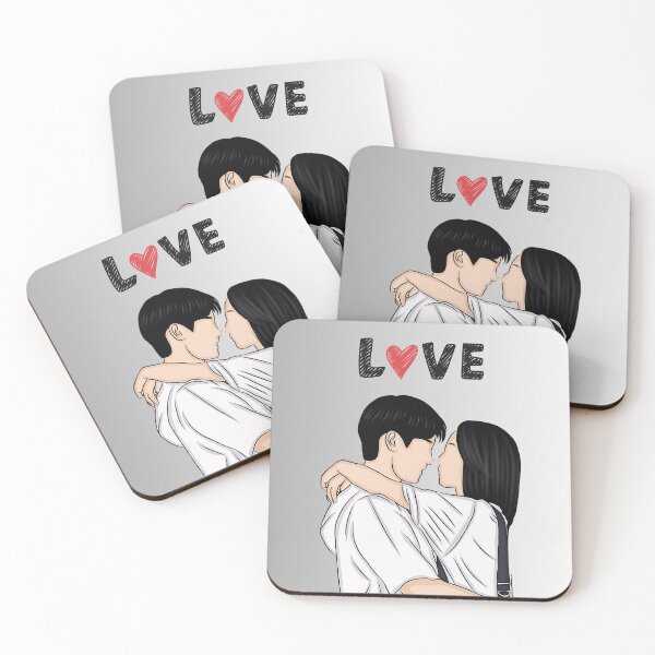 Item preview, Love Embrace — Minimal Faceless Couple Illustration | Romantic Aesthetic Art designed and sold by AYPrints-Store.