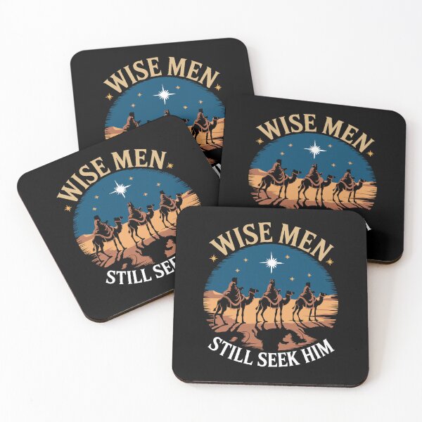 Item preview, Wise Men Still Seek Him Christmas Nativity Art designed and sold by Maniutek.