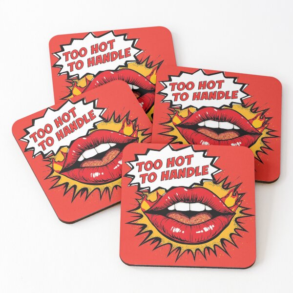 Item preview, Too Hot to Handle Pop Art Lips Design designed and sold by Trueways.