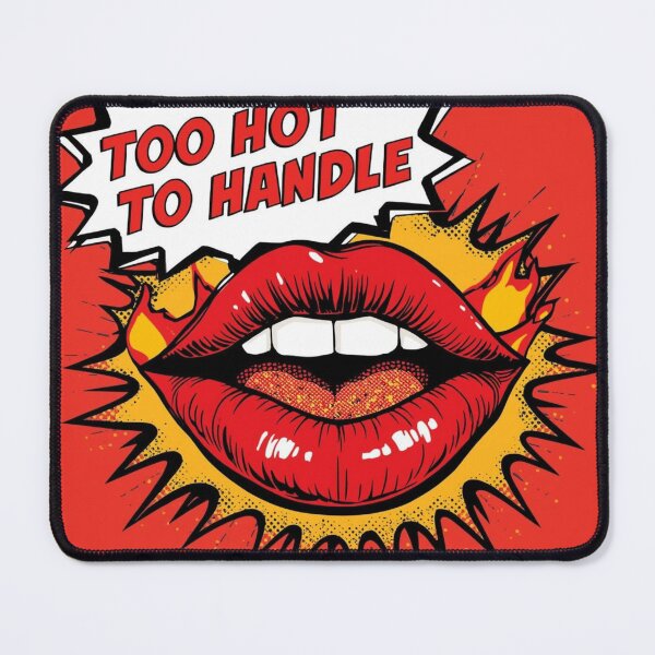 Item preview, Too Hot to Handle Pop Art Lips Design designed and sold by Trueways.