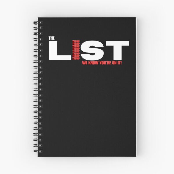 Item preview, THE LIST — We Know You’re On It! designed and sold by ActOutTees.
