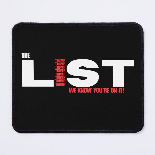 Item preview, THE LIST — We Know You’re On It! designed and sold by ActOutTees.