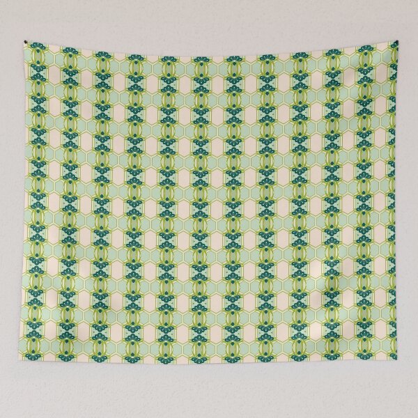 Item preview, japanese style conventional happiness good luck seamless colorful repeat pattern designed and sold by Abrahamjrnd.