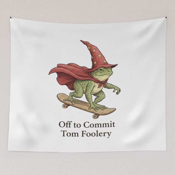 Item preview, goofy toad, frog, skateboarding frog, funnyfits70, Humor, Funny, retro, vintages, funny quotes, animal humor, designed and sold by FunnyFits70.