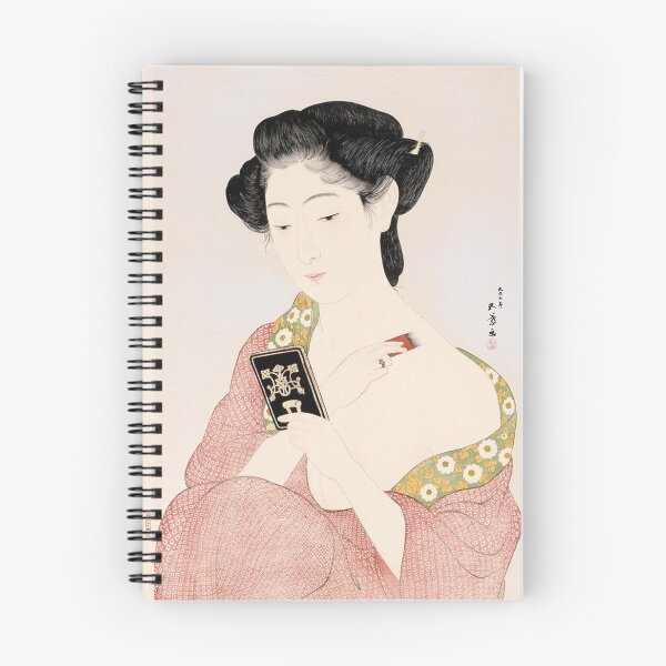 Item preview, HD A Woman Applying Makeup, by Hashiguchi Goyo (number 5 of 7) HIGH DEFINITION designed and sold by MINDTHECHERRY.