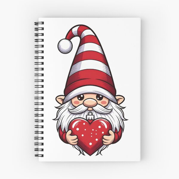 Item preview, Cute Christmas Gnome with Heart designed and sold by SunDrift.