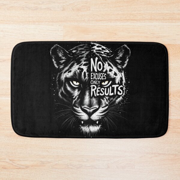 Item preview, No excuses only results designed and sold by ManikRaja.