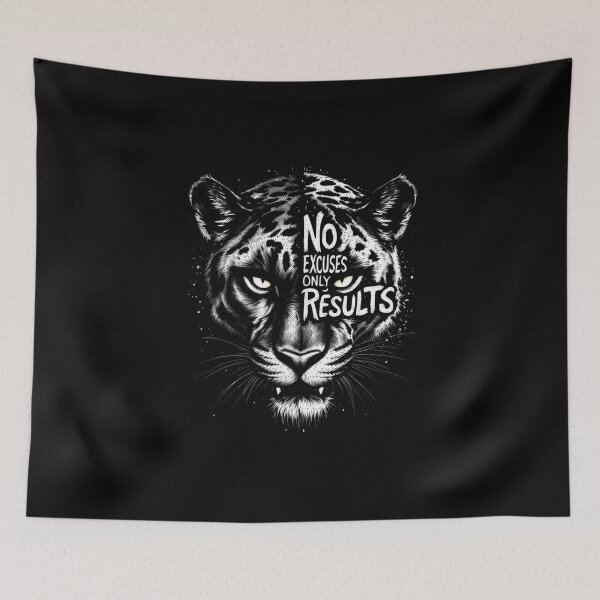 Item preview, No excuses only results designed and sold by ManikRaja.