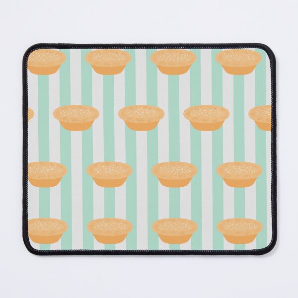 Item preview, Mince Pies and Stripes Pattern - Peppermint Green designed and sold by Daniel Bevis Design.
