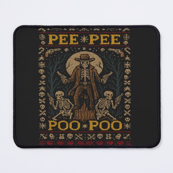 Item preview, Pee Pee Poo Poo Retro Christmas Ugly Sweatshirt, Cursed Meme, Funny Skeleton Meme, Weirdcore Gen Z , Weird Shirt, Unisex Sweater designed and sold by Rosqzz.