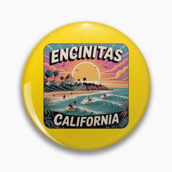 Item preview, Encinitas California Wide Beach Sunset Surf Art designed and sold by CircinusStore.