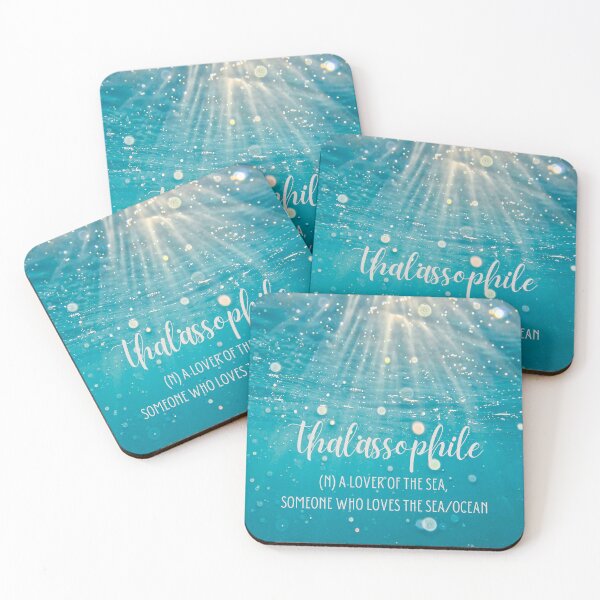 Item preview, Thalassophile- Lover of the Sea designed and sold by Salty Colors Studio.