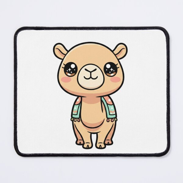 Item preview, Kawaii Chibi Camel – Cute Desert Animal Sticker designed and sold by Leader Designer.