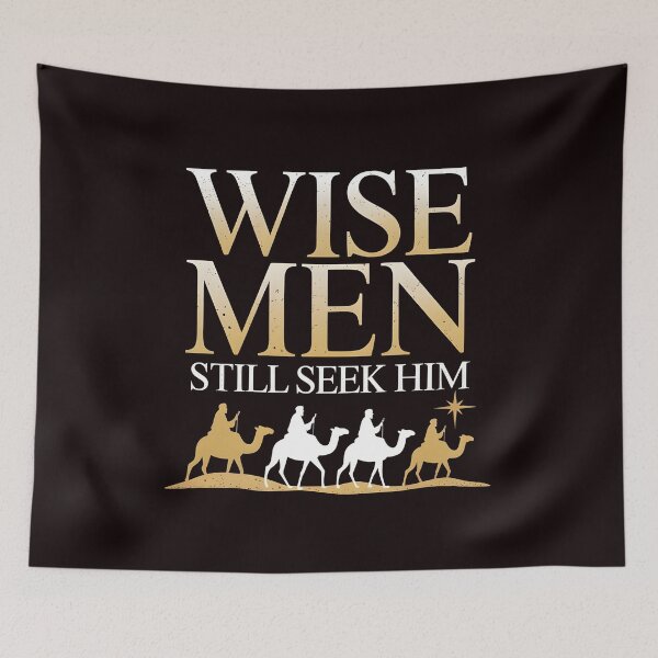 Item preview, Religious Christmas Art – Wise Men Still Seek Him | Three Kings Theme designed and sold by Redgiant87x.