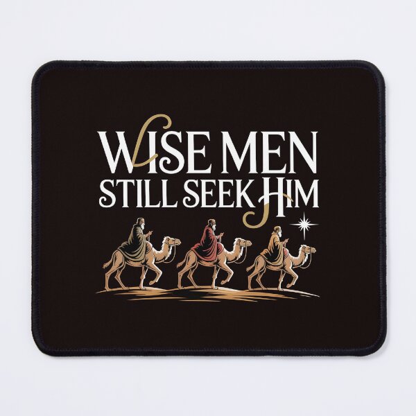 Item preview, Wise Men Still Seek Him Christmas - Faith-Based Bible Quote Gift designed and sold by Redgiant87x.