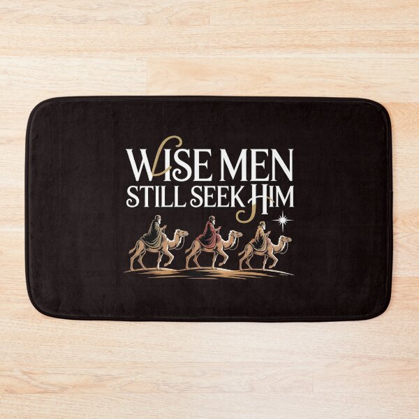 Item preview, Wise Men Still Seek Him Christmas - Faith-Based Bible Quote Gift designed and sold by Redgiant87x.