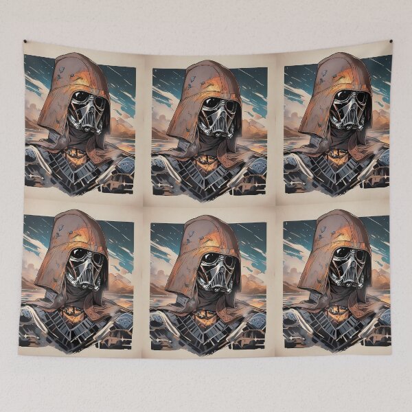 Item preview, A Epic Illustrations Highlighting Iconic Characters Star Wars designed and sold by ART ATTACK ZONE.