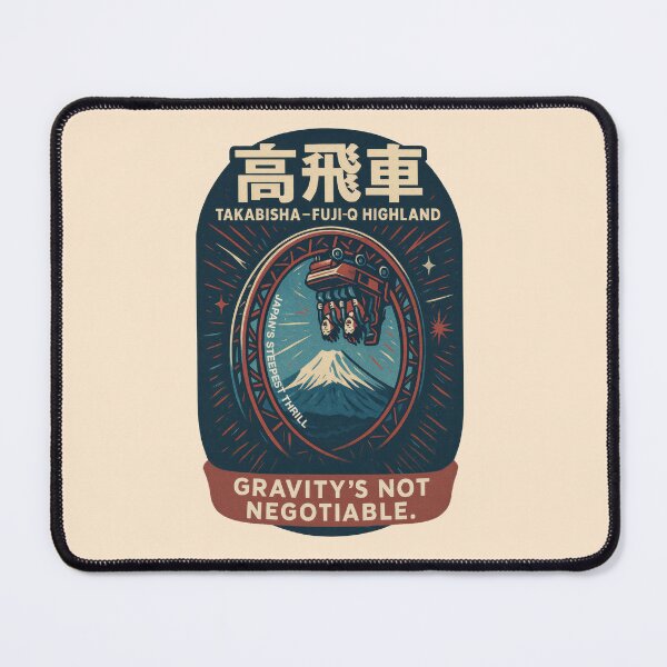 Item preview, Thrill Rides Meet Fuji Majesty designed and sold by EdvvinStudios.