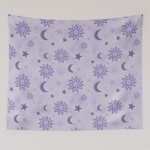 Item preview, Lilac Mystic Sun and Moon Sky Dance designed and sold by Spirit Owl Designs .